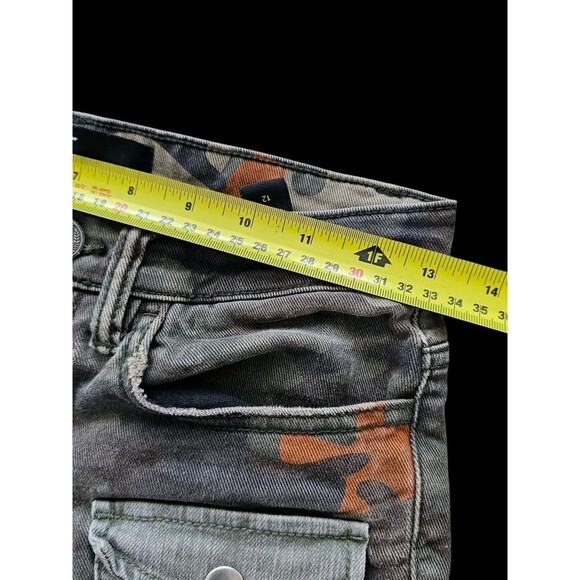 Jordan Craig Jeans Boy 12 Slim Camo Patchwork Legacy Edition Distressed Woodland - Picture 5 of 16